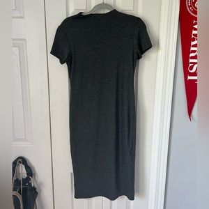 Popular 21 Grey Short Sleeve Dress
